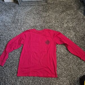 Vans Kids Bright Red Long Sleeve Tee